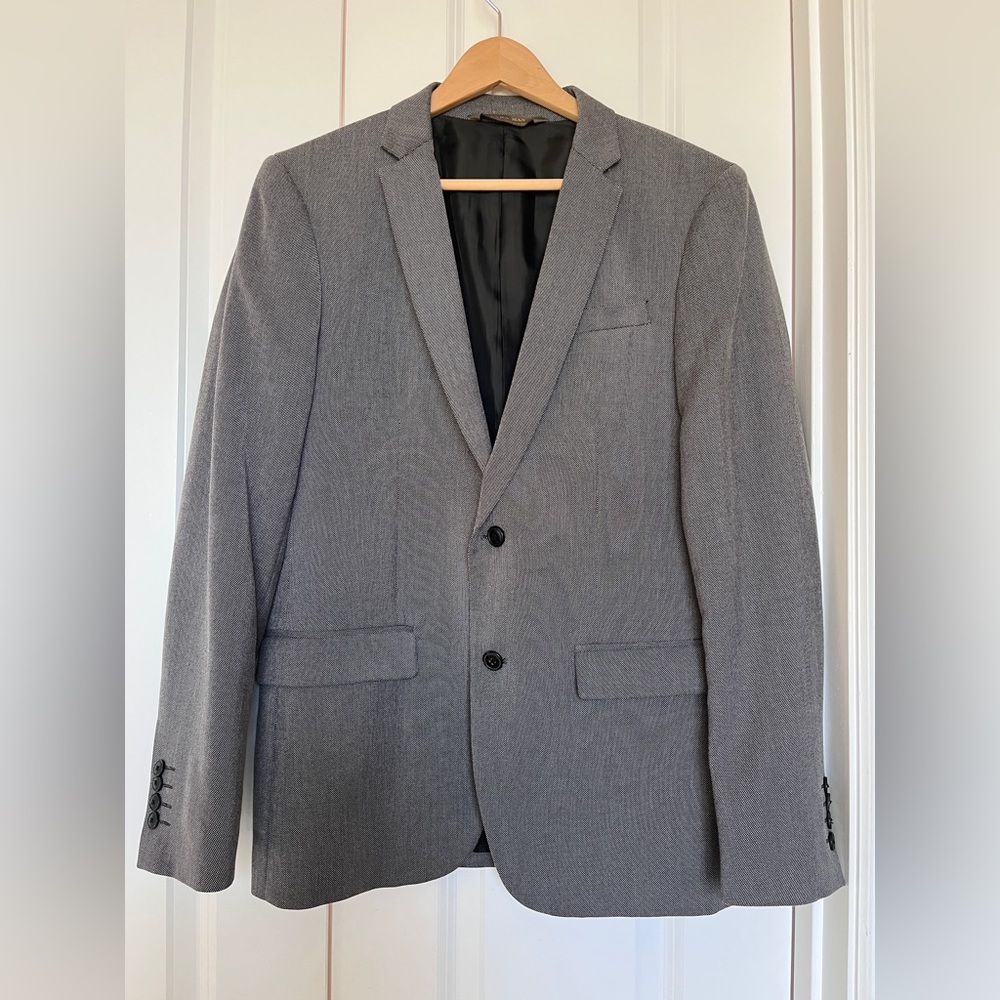 Zara Charcoal Men's Blazer
